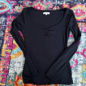 Fine Ribbed Sweetheart Tee